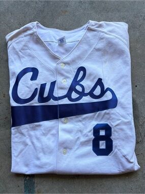 Vintage 90s Cubs Baseball Jersey Russell